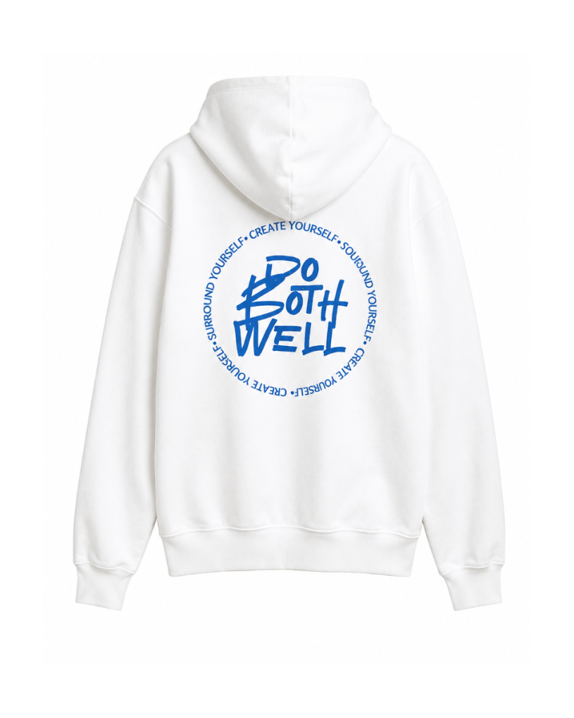 DO BOTH WELL ZIP HOODIE